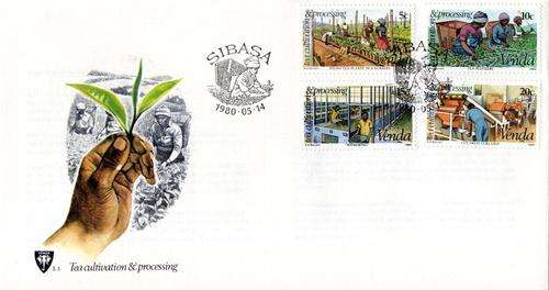 Venda - 1980 Tea Cultivation FDC 1.3