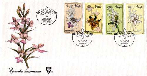 Venda - 1981 Orchids FDC 1.8
