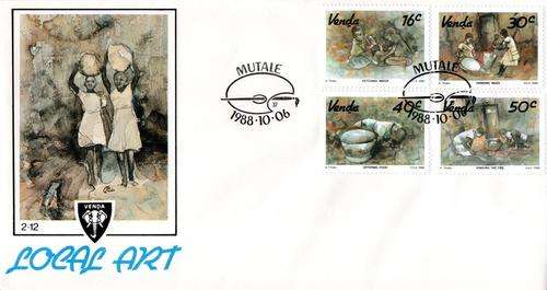 Venda - 1988 Kenneth Thabo FDC 2.12
