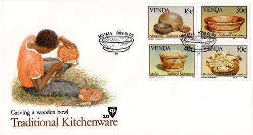 Venda - 1989 Traditional Kitchenware FDC 2.13