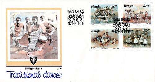 Venda - 1989 Traditional Dances FDC 2.14