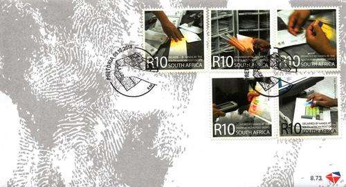 South Africa - 2014 World Post Day FDC 8.73
