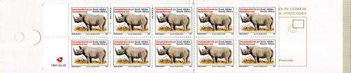 South Africa - 1997 Rhino ILSAPEX 98 1997.04.22 Booklet SACC 1012