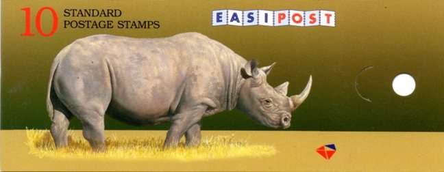 South Africa - 1997 Rhino ILSAPEX 98 R10 Booklet SACC 1013