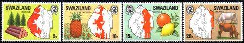 Swaziland - 1977 Regions Set MNH SG 280-283