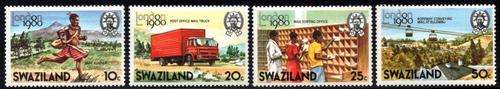 Swaziland - 1980 Flowers 3c p12 MNH SG 342Ac