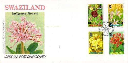 Swaziland - 1991 Indigenous Flowers FDC