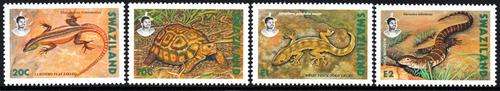 Swaziland - 1992 Reptiles Set MNH SG 602-605