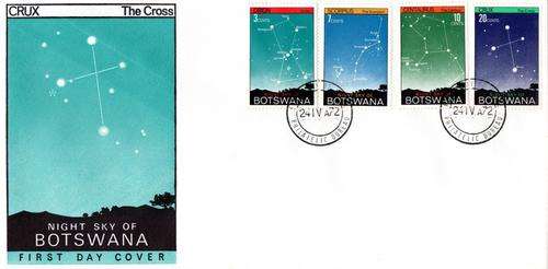 Botswana - 1972 Night Sky FDC