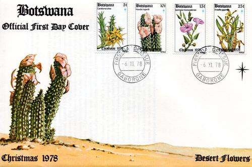 Botswana - 1978 Christmas FDC