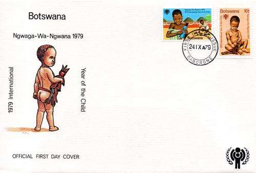 Botswana - 1979 Year of the Child FDC