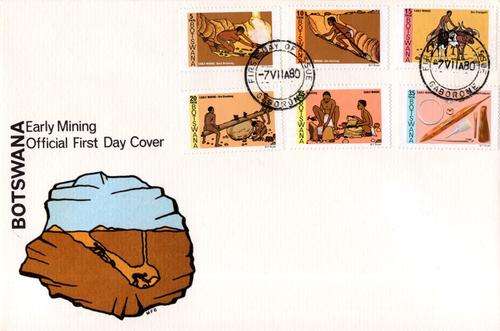 Botswana - 1980 Early Mining FDC