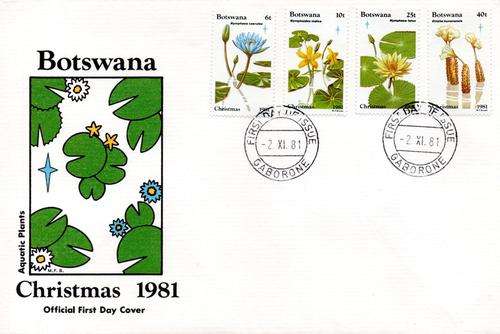 Botswana - 1981 Christmas FDC