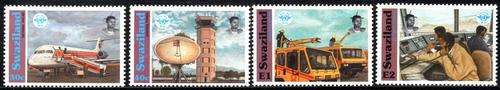Swaziland - 1994 50th Anniversary of ICAO Set Used SG 642-645