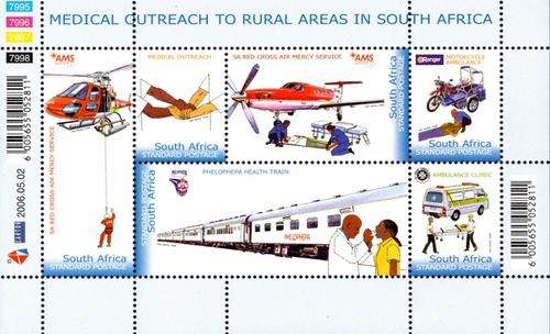 South Africa - 2006 Medical Outreach Sheet MNH SACC 1776