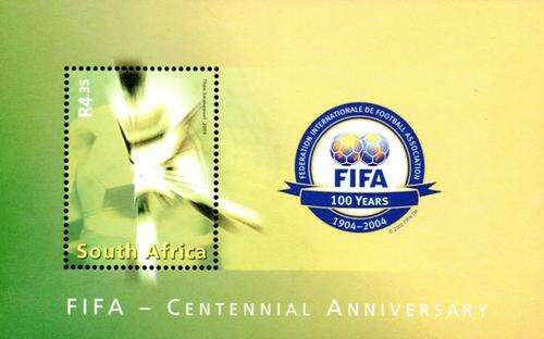 South Africa - 2004 FIFA Centenary MS MNH SACC 1622