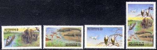 Botswana - 1991 Tourism Year Okavango Delta Set MNH SG 717-720