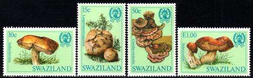 Swaziland - 1984 Fungi Set MNH SG 462-465