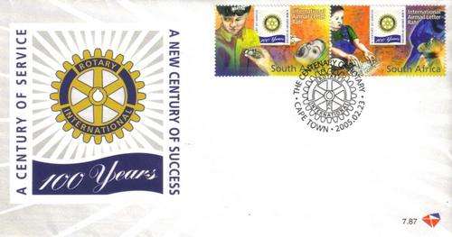 South Africa - 2005 Centenary of Rotary International FDC 7.87