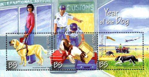 South Africa - 2006 Year of the Dog MS MNH SACC 1757