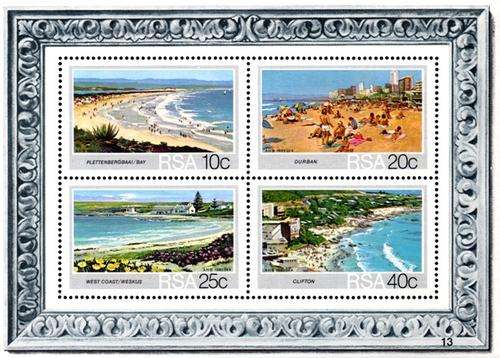 South Africa - 1983 Tourism Beaches MS MNH SACC 557