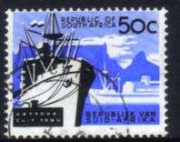 South Africa - 1963-1967 Definitive 50c Used SACC 234
