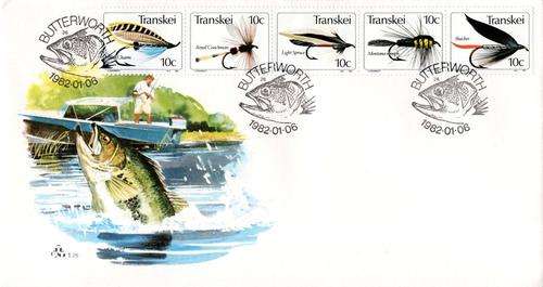 Transkei - 1982 Fishing Flies (3rd series) FDC 1.25 A