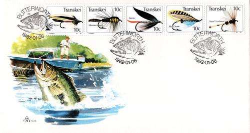 Transkei - 1982 Fishing Flies (3rd series) FDC 1.25 D