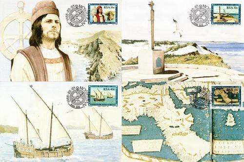 South Africa - 1988 500th Anniv of Discovery of Cape Maxi Card Set