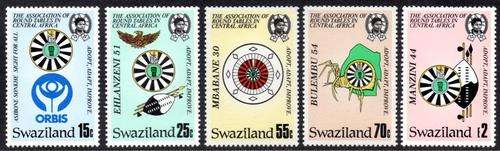 Swaziland - 1986 50th Anniversary of Round Table Set MNH SG 511-515