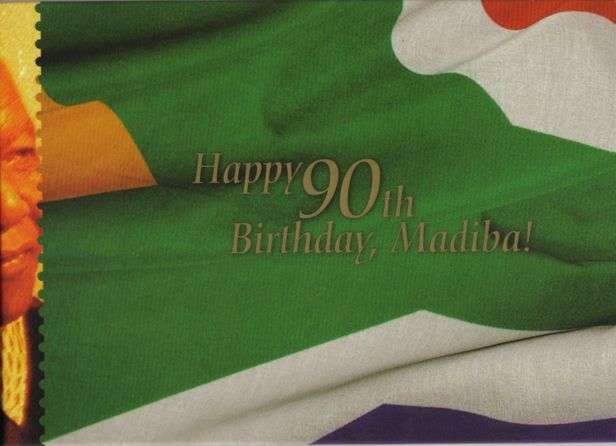 South Africa - 2008 Nelson Mandela 90th Birthday Commemorative Folder
