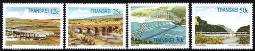 Transkei - 1985 Bridges Set MNH SACC 169-172