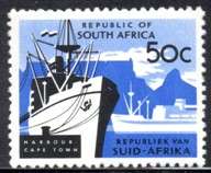 South Africa - 1967-1971 Definitive 50c Harrison paper MNH SACC 272a