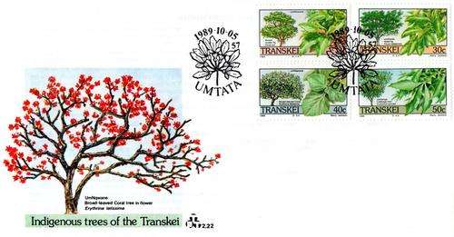 Transkei - 1989 Trees FDC 2.22