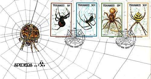 Transkei - 1987 Spiders FDC 2.13