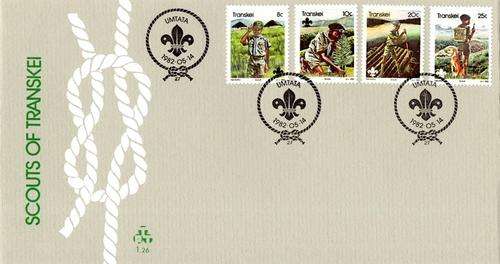 Transkei - 1982 75th Anniversary of Boy Scouts FDC 1.26