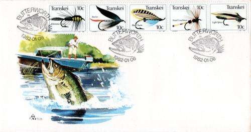 Transkei - 1982 Fishing Flies (3rd series) FDC 1.25 C