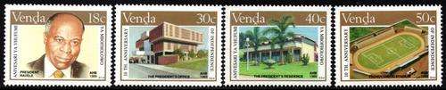 Venda - 1989 10th Anniversary of Independence Set MNH SACC 197-200