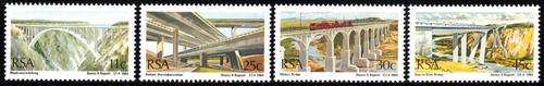 South Africa - 1984 Bridges Set MNH SACC 567-570