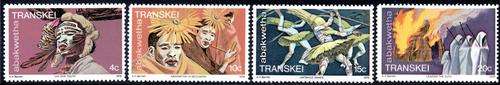 Transkei - 1979 Abakwetha Initiation Ceremonies Set MNH SACC 48-51