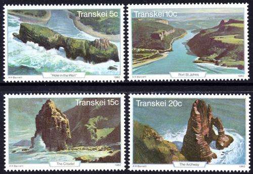 Transkei - 1980 Tourism Set MNH SACC 79-82