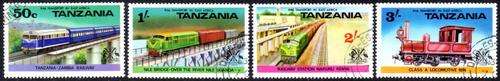 Tanzania - 1976 Railway Transport Set Used