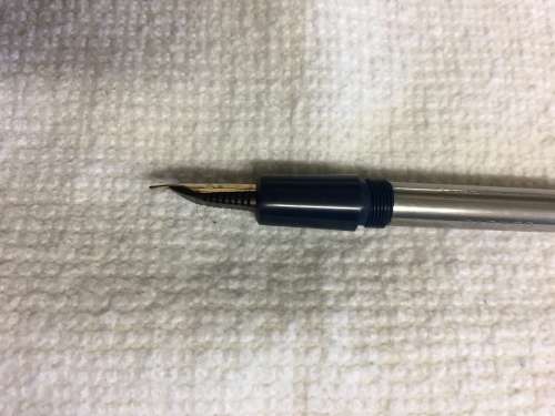 Parker Slimfold Fountain Pen  14ct Gold Nib