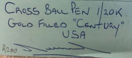 Pen Cross Ball Pen Century