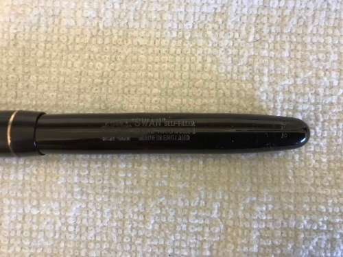 Pen Swan Lever Filler England 14ct Swan 1 Nib