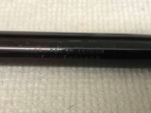 Pen Wyvern Button Filler England 14ct Gold Nib