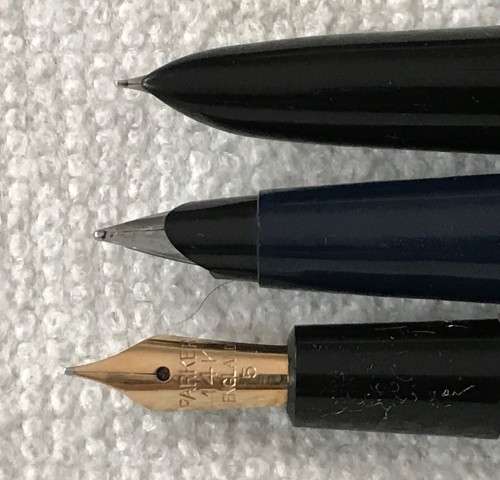 Pen 3 x Parker Fountain Pens
