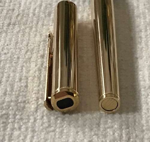Pen Parker Rialto Fountain Pen Gold Plated Nib