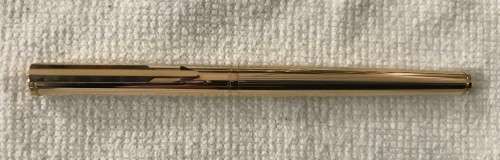 Pen Parker Rialto Fountain Pen Gold Plated Nib