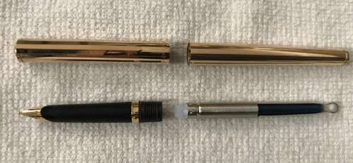 Pen Parker Rialto Fountain Pen Gold Plated Nib